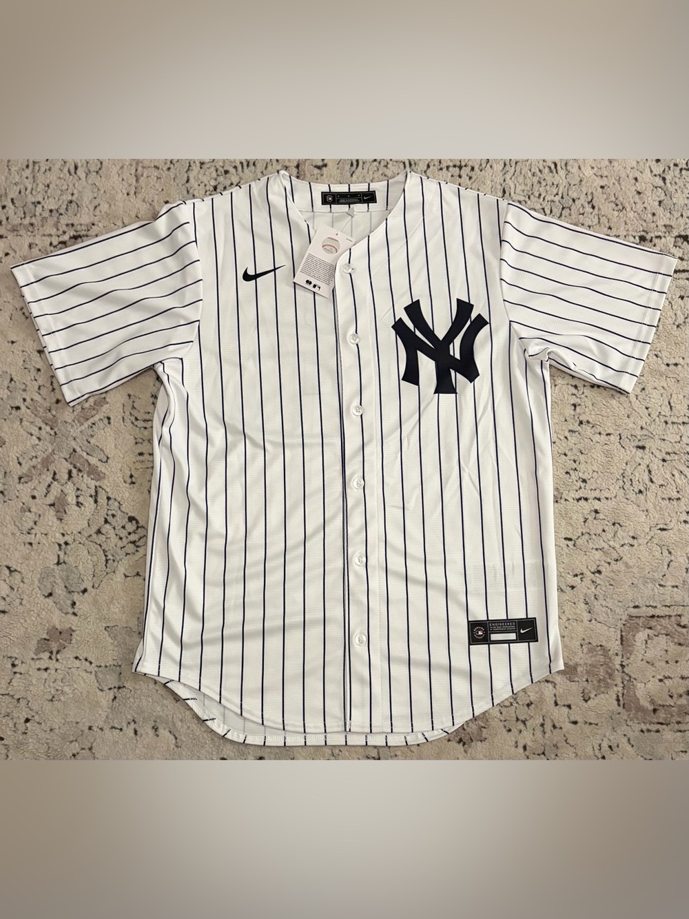 Nike Authentic New York Yankees Derek Jeter #2 MLB Baseball Jersey Men’s Sz: M - Picture 2 of 9